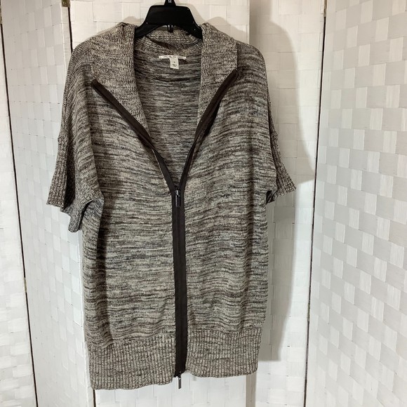 Kenneth Cole knit full zip cardigan sweater size medium - Picture 1 of 10